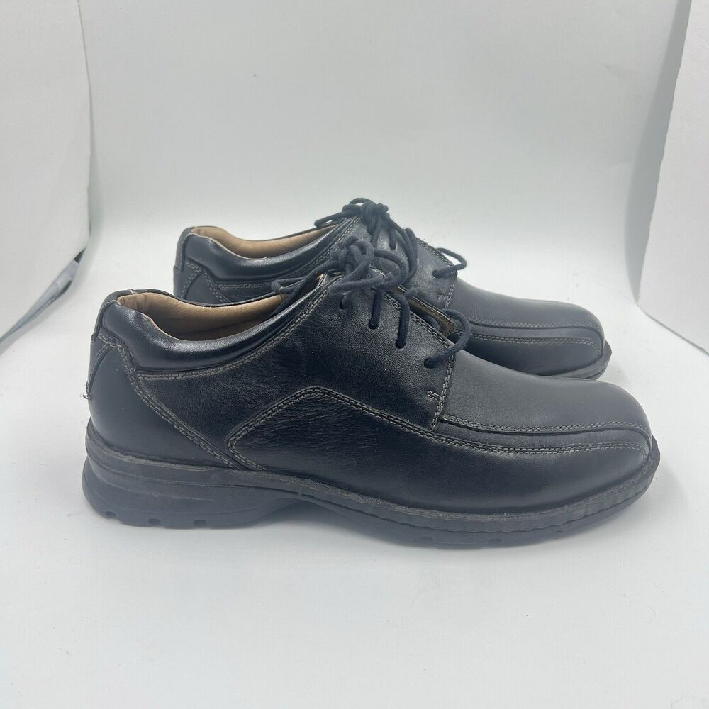 Dockers Shoes Mens 9 M Trustee ProStyle All Motion Oxford Black Leather
